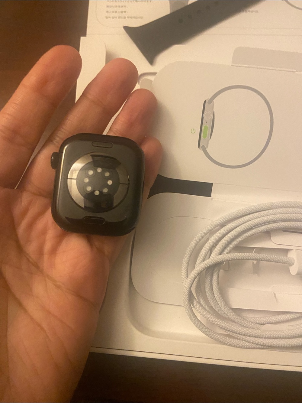 Apple Watch series 11 42MM jet black AI black SB S/M  GPS - Picture 8 of 11